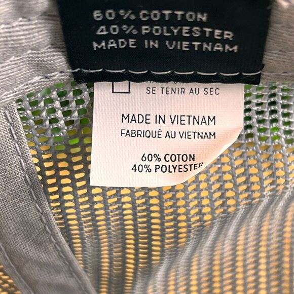 Travis Mathew THE PATCH Hat Heather Grey Adult OS Snap Back Trucker Hat Cap - Picture 9 of 11